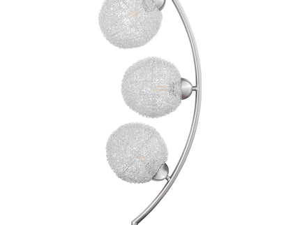 Mcdougal - Spherical Table Lamp With LED Lighting - Black