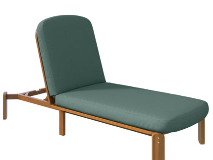 Outdoor Chaise Lounge With Adjustable Backrest
