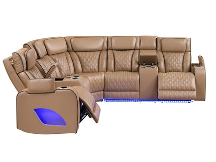 Fortuner - Power Recliner Sectional Sofa