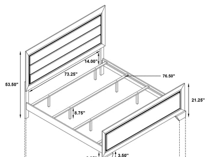 Oatfield - Panel Bed