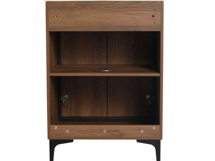 Modern Bathroom Vanity With Top Sink, Engineered Wood Storage Cabinet