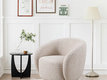 Swivel Accent Upholstered Barrel Chair