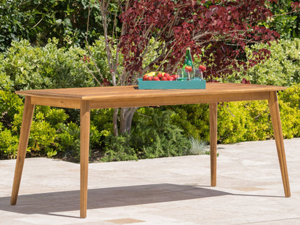Outdoor Dining Table With Frame - Teak