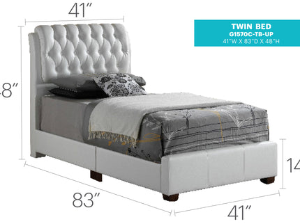 Tufted Upholstered Bed