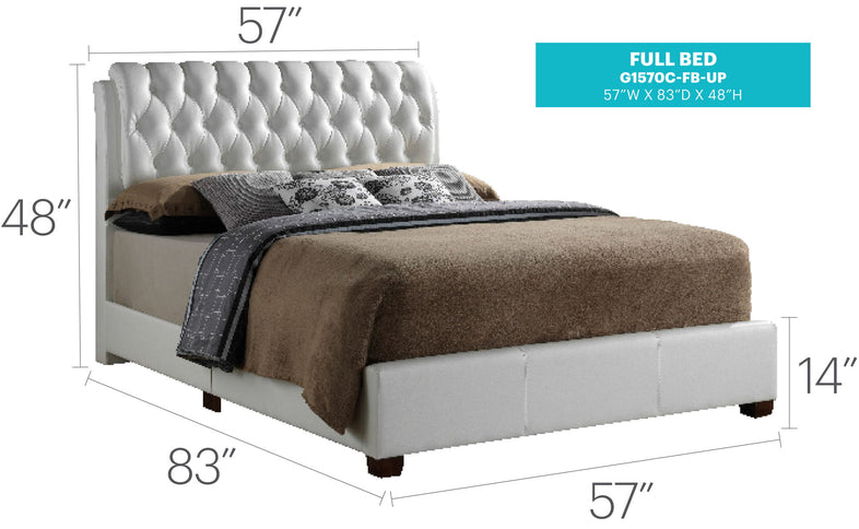 Tufted Upholstered Bed