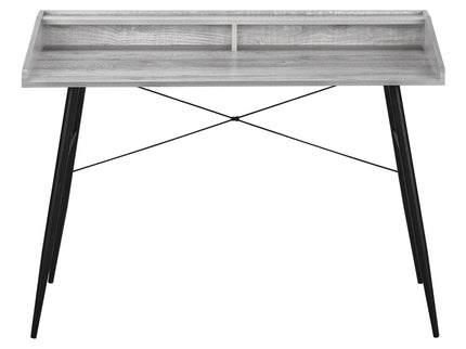 Computer Desk For Home Office, Sturdy Construction, Storage Shelves
