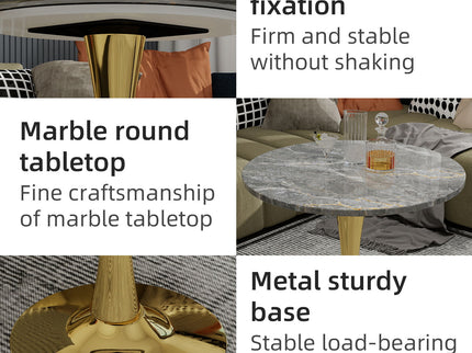 Coffee Table With Round Top