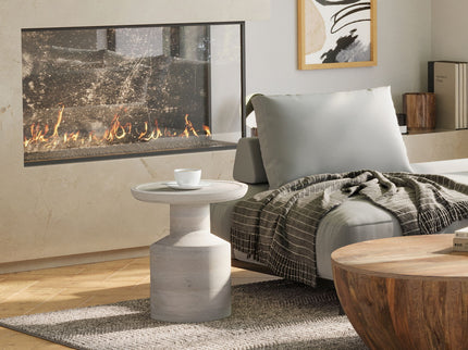 Haynes - Handcrafted Wooden Accent Table