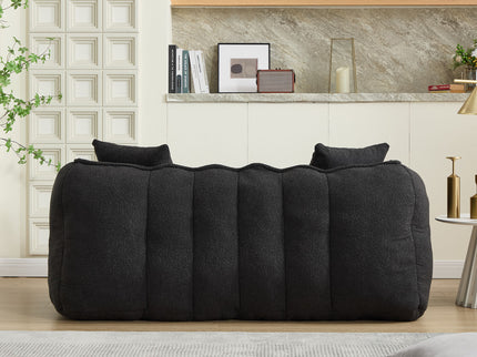 Cozy Beanbag Chair With High Resilience Foam Core For 2