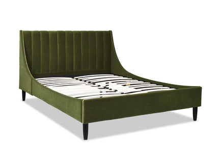 Aspen - Vertical Tufted Modern Headboard Platform Bed Set