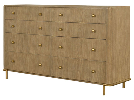 Stevie - Rectangular 8 Dresser - Sand