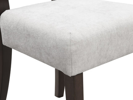 Upholstered Dining Chairs (Set of 2) - Gray