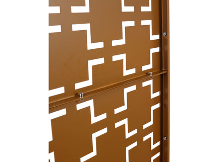Outdoor & Indoor Metal Privacy Freestanding Decorative Screen