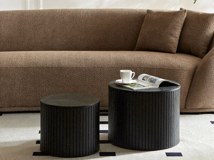 Handcrafted Nested Table Set, 2 Pieces