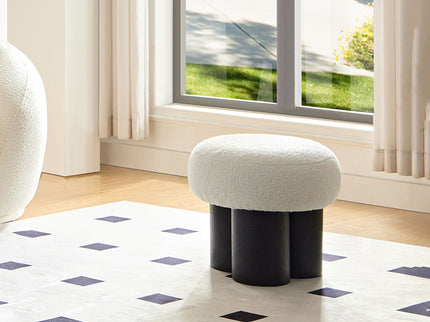 Versatile Mushroom Stool With Cushion