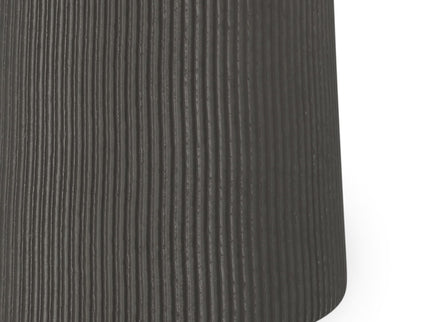 Hughes - Cast Aluminum Side Table - Black