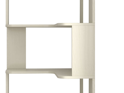 L-Shaped Corner Bookshelf