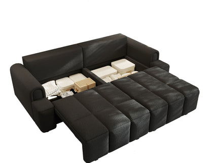 4 Seater Modern Couch With Seats Storage