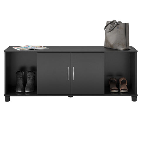 Lory - Shoe Storage Bench - Black