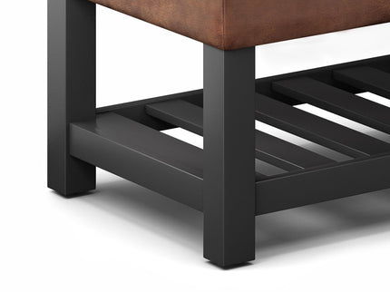 Cosmopolitan - Storage Ottoman Bench With Open Bottom