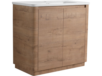 Freestanding Bathroom Vanity With Sink & 2 Soft Close Doors