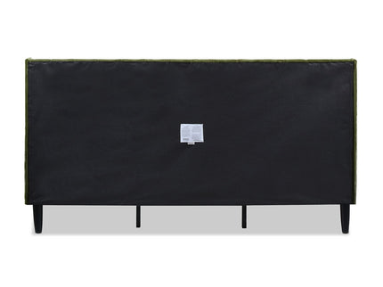 Aspen - Vertical Tufted Modern Headboard Platform Bed Set