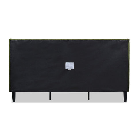 Aspen - Vertical Tufted Modern Headboard Platform Bed Set