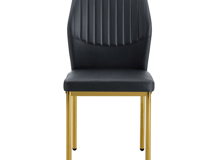 Luxury Simple Chair With Metal Leg