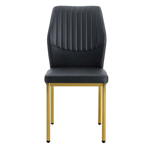 Luxury Simple Chair With Metal Leg