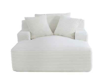 Cloudline - Oversized Chaise Lounge, Modern Comfy Couch With Full Foam Cushioning, Cozy Sleeper Sofabed