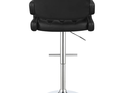 Adjustable Bar Stool With Upholstery