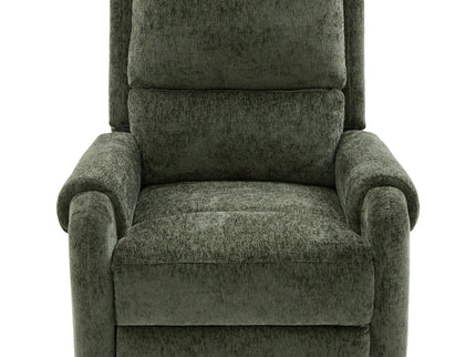 Manual Recliner Massage Chair With Swivel Rocker, 8 Massage Modes, Side Storage Pocket