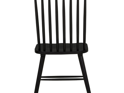 Finley - 5 Piece Dining Set With Round Table And Spindle Back Chairs