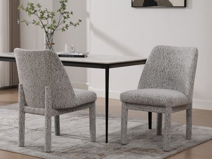 Wide Minimalist Dining Chair
