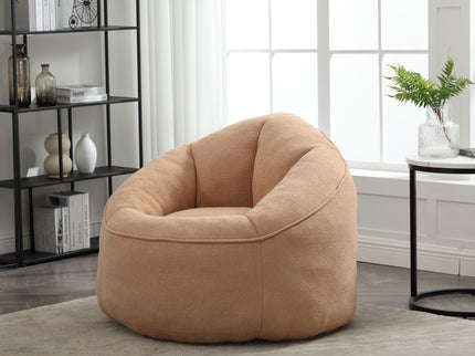 Bedding Bean Bag Sofa Chair High Pressure Foam With Footrest