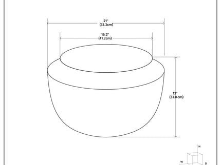 Timmons - Cast Aluminum Coffee Table - Brown