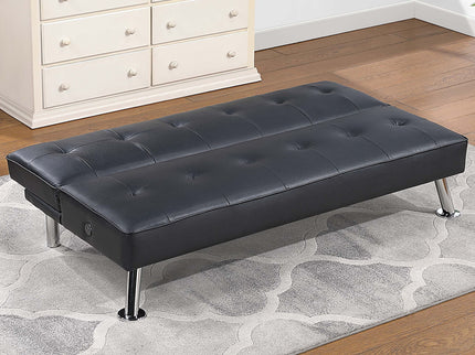 Tufted Sofa With USB Port For Living Room