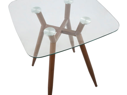 Clara - Mid Century Modern Square Table
