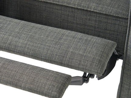 Upholstered Push Back Recliner Chair For Living Room