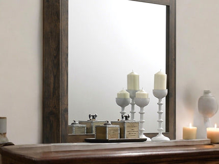 Elettra - Rustic Mirror - Walnut