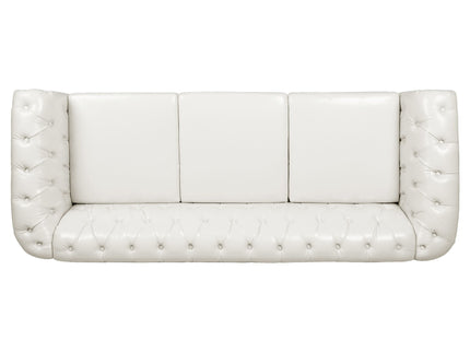 Rolled Arm Chesterfield 3 Seater Sofa