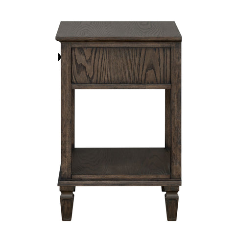 Victoria - Bedside Table With Drawer And Shelf