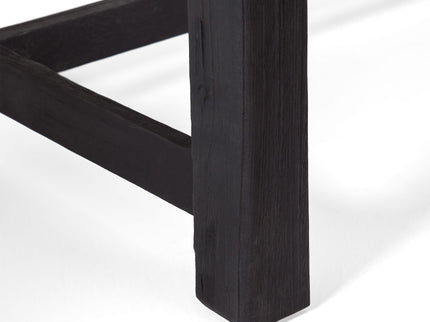Cloud - Outdoor Bench With Acacia Wood Frame And Slat Panel Design