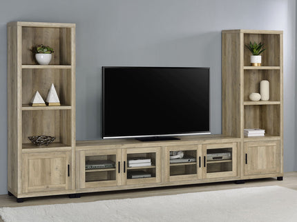 Heron - 3 Piece TV Entertainment Center - Natural