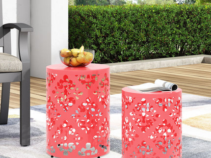 Outdoor Metal Modern Design End Table