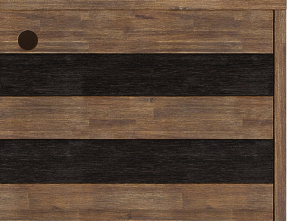 Clarkson - Low TV Stand - Rustic Natural Aged Brown
