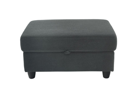 Accent Chair With Storage Ottoman, Reclining Single Chaise Lounge With Cupholders And USB, C Ports