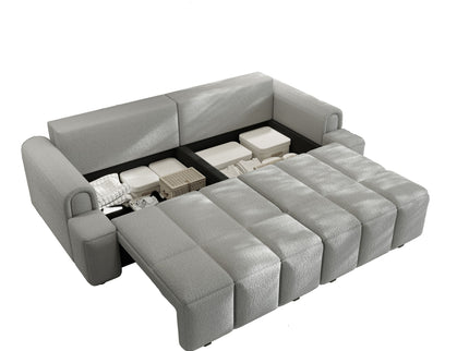 4 Seater Modern Couch With Seats Storage