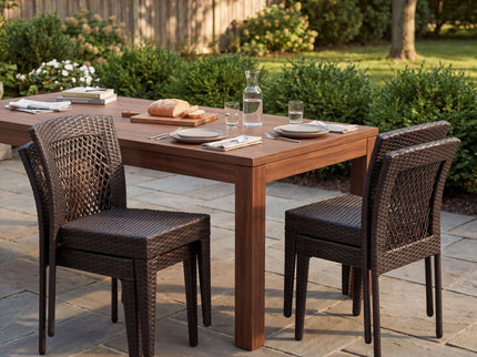 Outdoor Dining Stackable Chairs