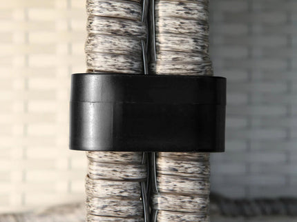 Outdoor Wicker Seating Group With Cushions